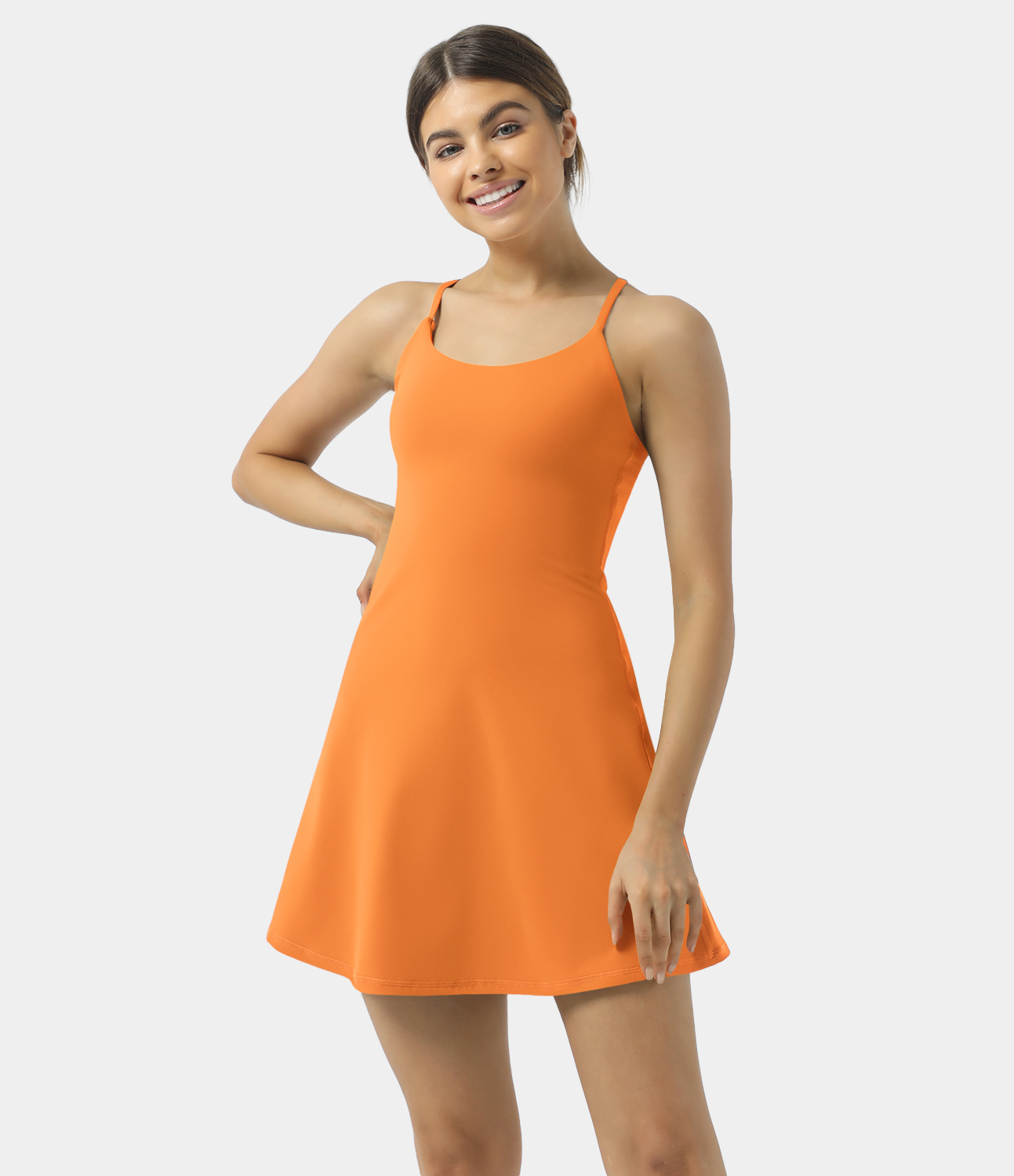 Softlyzero Plush Backless Active Dress-Easy Peezy Edition