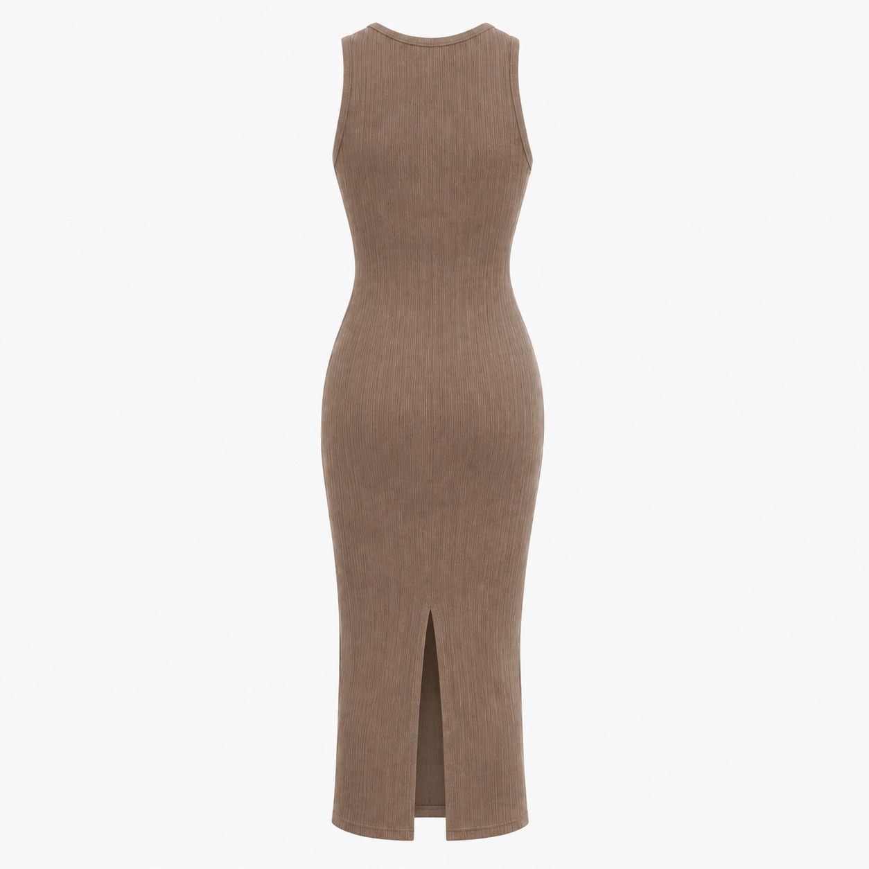 Women’s French Style Ribbed Knit Bodycon Dress