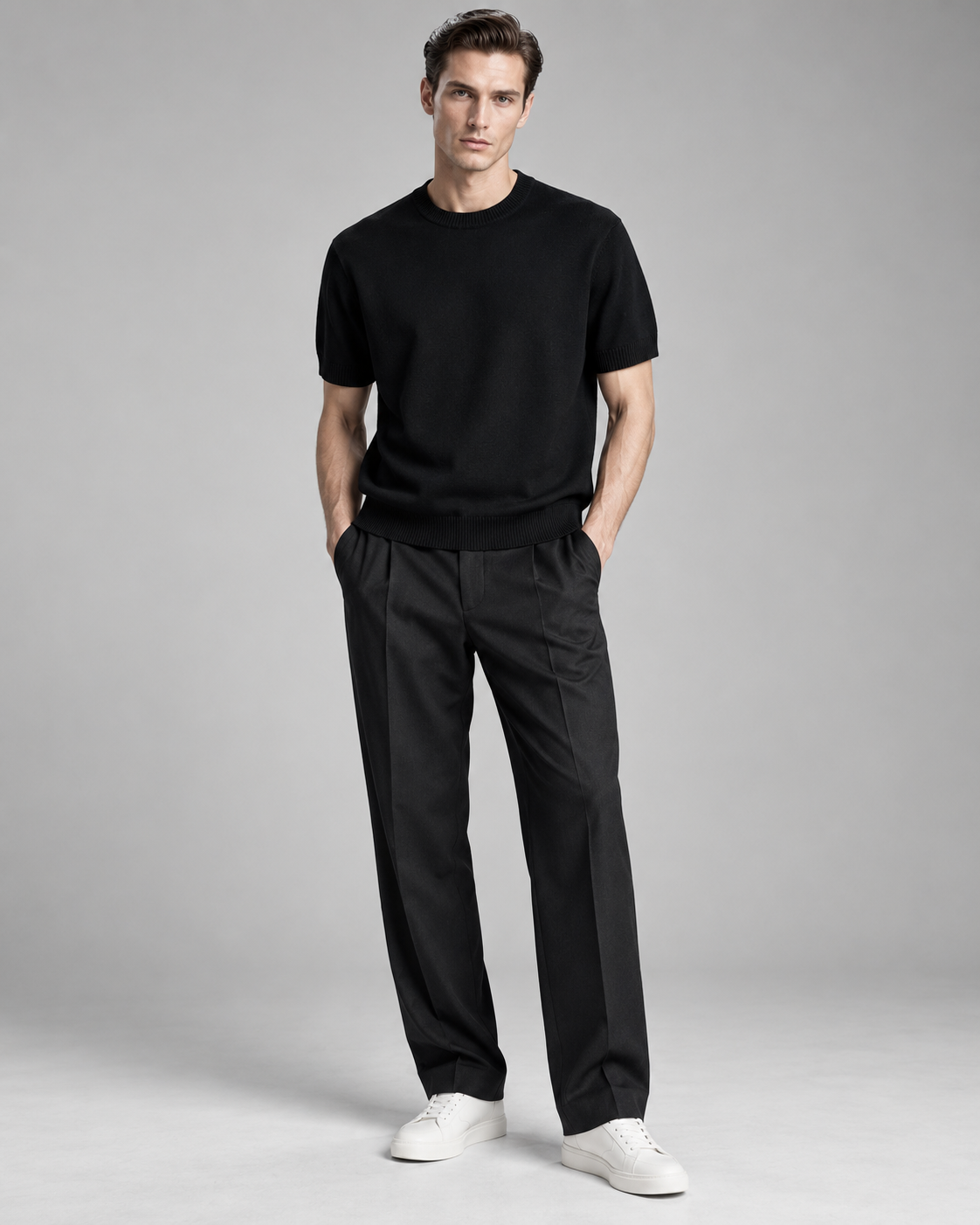Men's Cooling Knit Short Sleeve Shirt