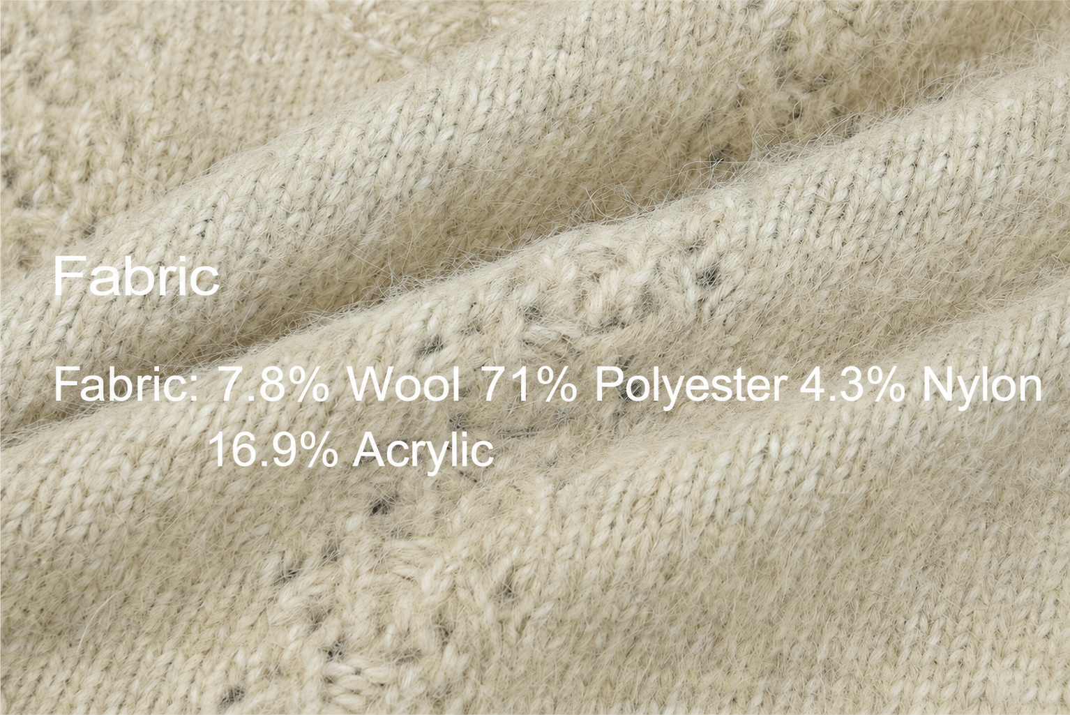 Women’s French Style Wool Blend Knit Sweater