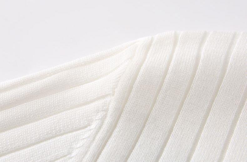 Men's Cooling Ribbed Knit Short Sleeve Shirt