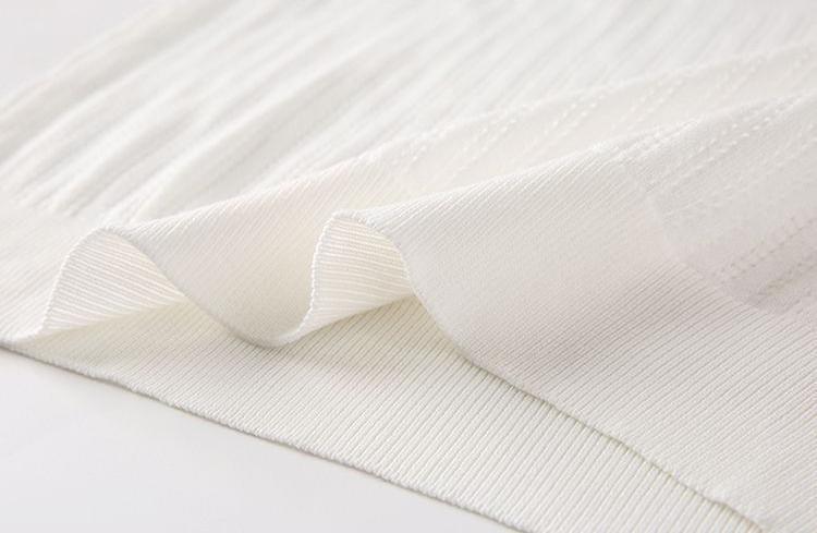 Men's Cooling Openwork Knit Short Sleeve Shirt