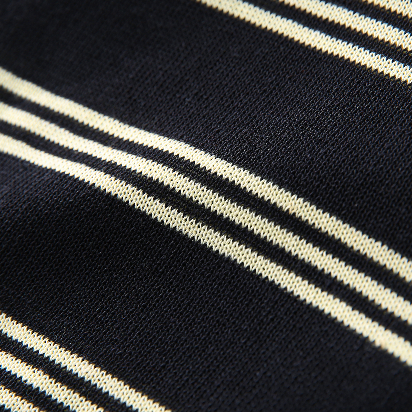 Women's Lyocell Linen Blend Striped Knit Polo