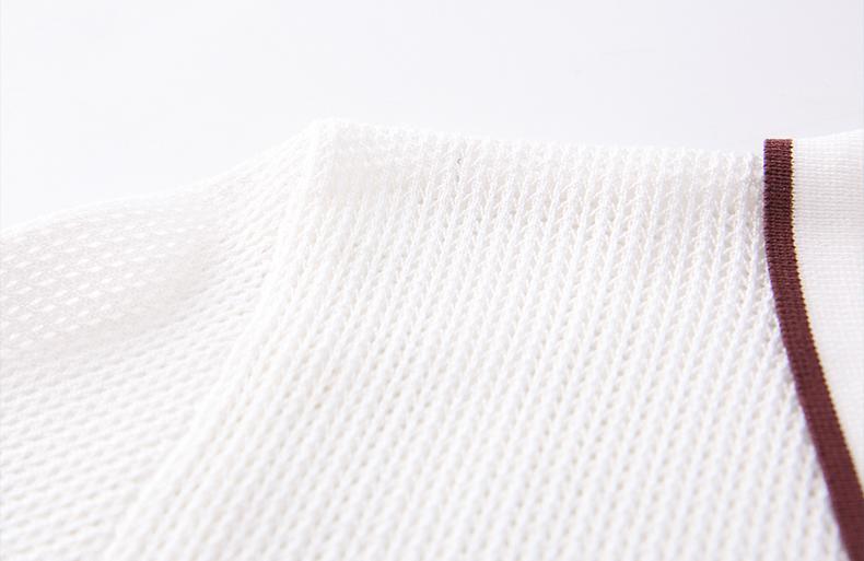 Men’s Old-Money Style Cool-Touch Mesh Polo Knit Shirt
