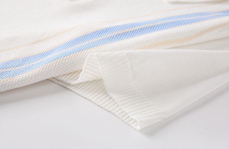 Men's Cooling Honeycomb Knit Half Zip Polo Shirt