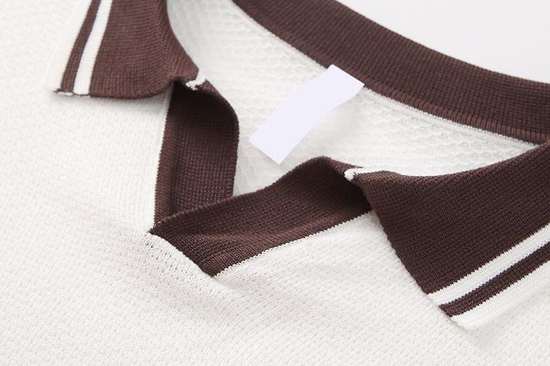Men’s Old-Money Style Cool-Touch Honeycomb Knit Polo