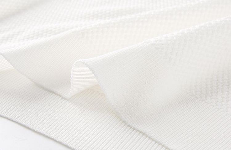 Men’s Old-Money Style Cool-Touch Honeycomb Knit T-Shirt