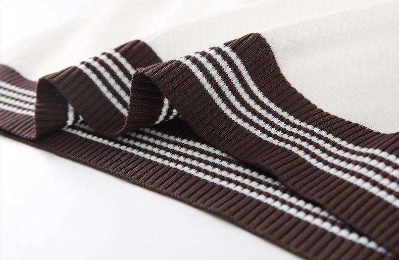 Men’s Old-Money Style Cool-Touch Honeycomb Knit Polo
