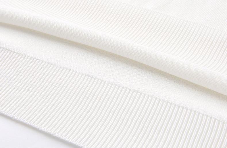 Men's Cooling Stripe Jacquard Knit Short Sleeve Shirt