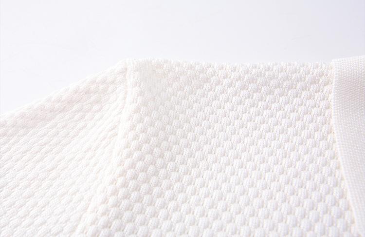 Men’s Old-Money Style Cool-Touch Honeycomb Knit Polo