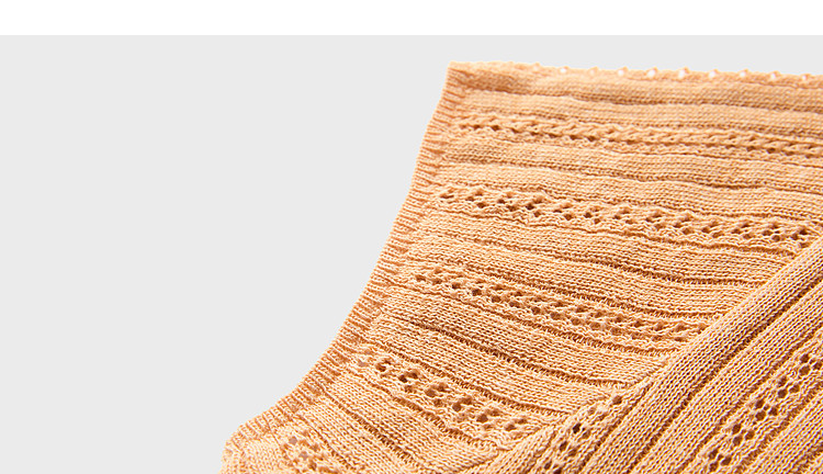 Women’s V-Neck Short Sleeve Openwork Knit Top