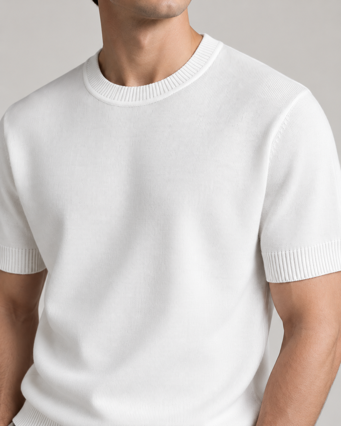 Men's Cooling Knit Short Sleeve Shirt