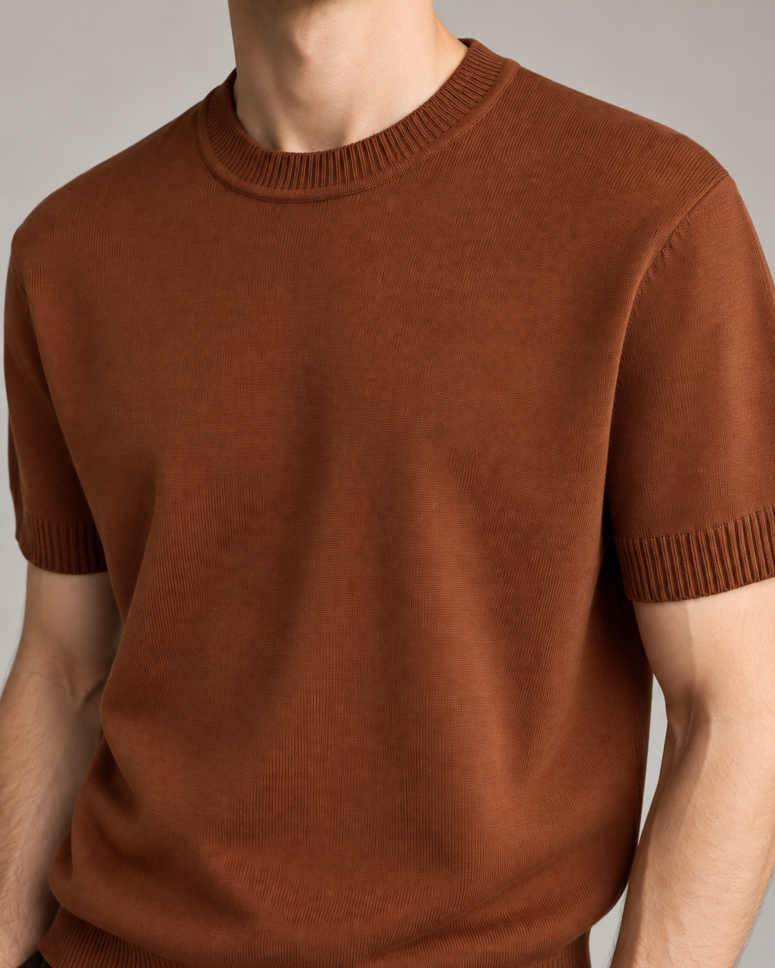 Men's Cooling Knit Short Sleeve Shirt