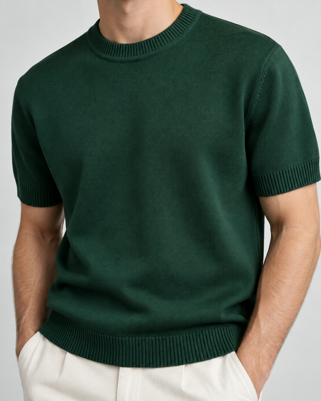 Men's Cooling Knit Short Sleeve Shirt