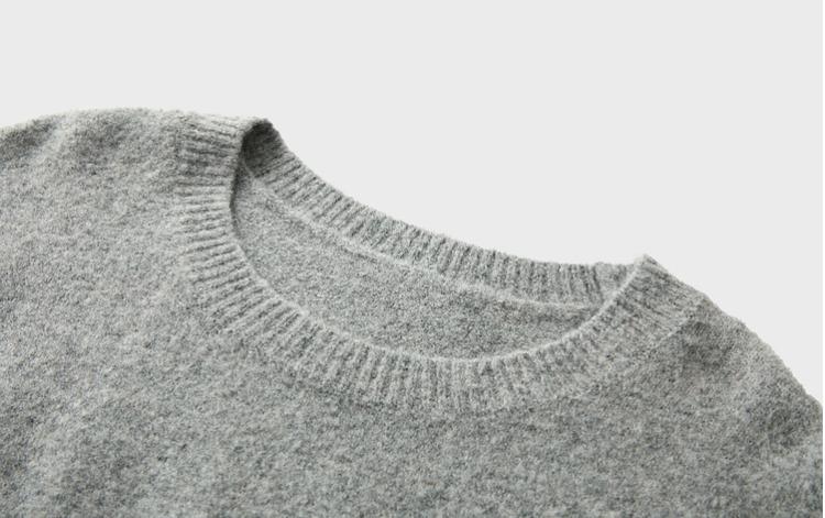 Women's Cute Dog Jacquard Knit Sweater