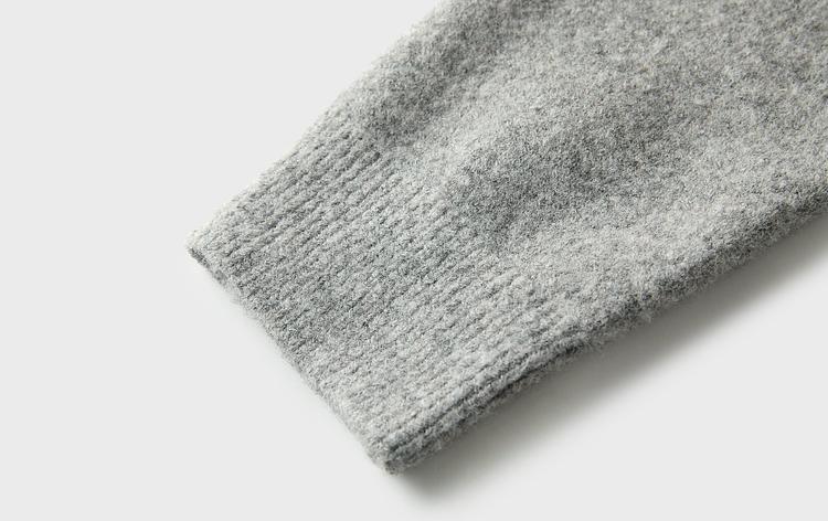 Women's Cute Dog Jacquard Knit Sweater