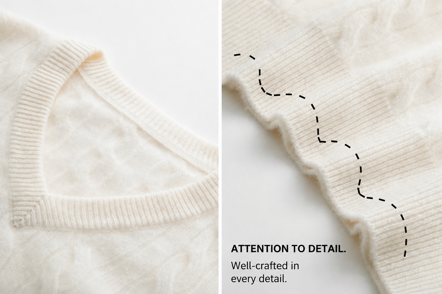 Women's Cashmere Blend Cable Knit Sweater