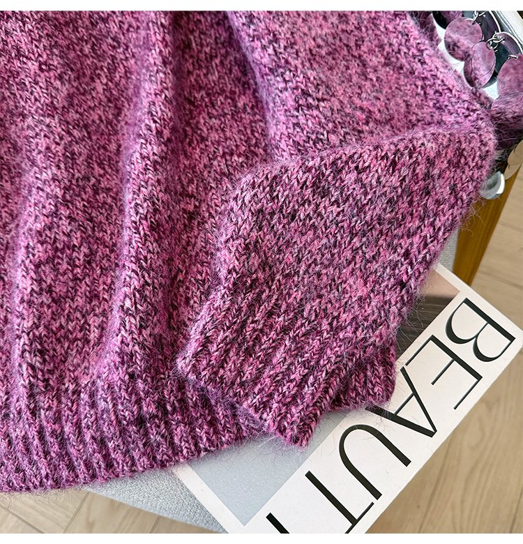 Women's Cloud Yarn Fluffy Knit Sweater