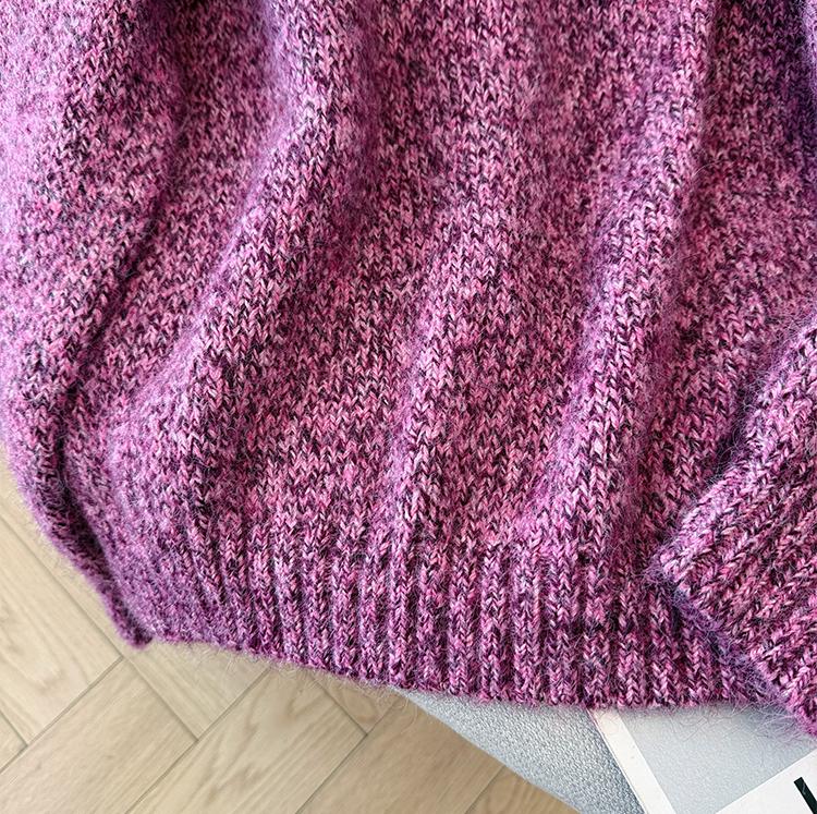 Women's Cloud Yarn Fluffy Knit Sweater