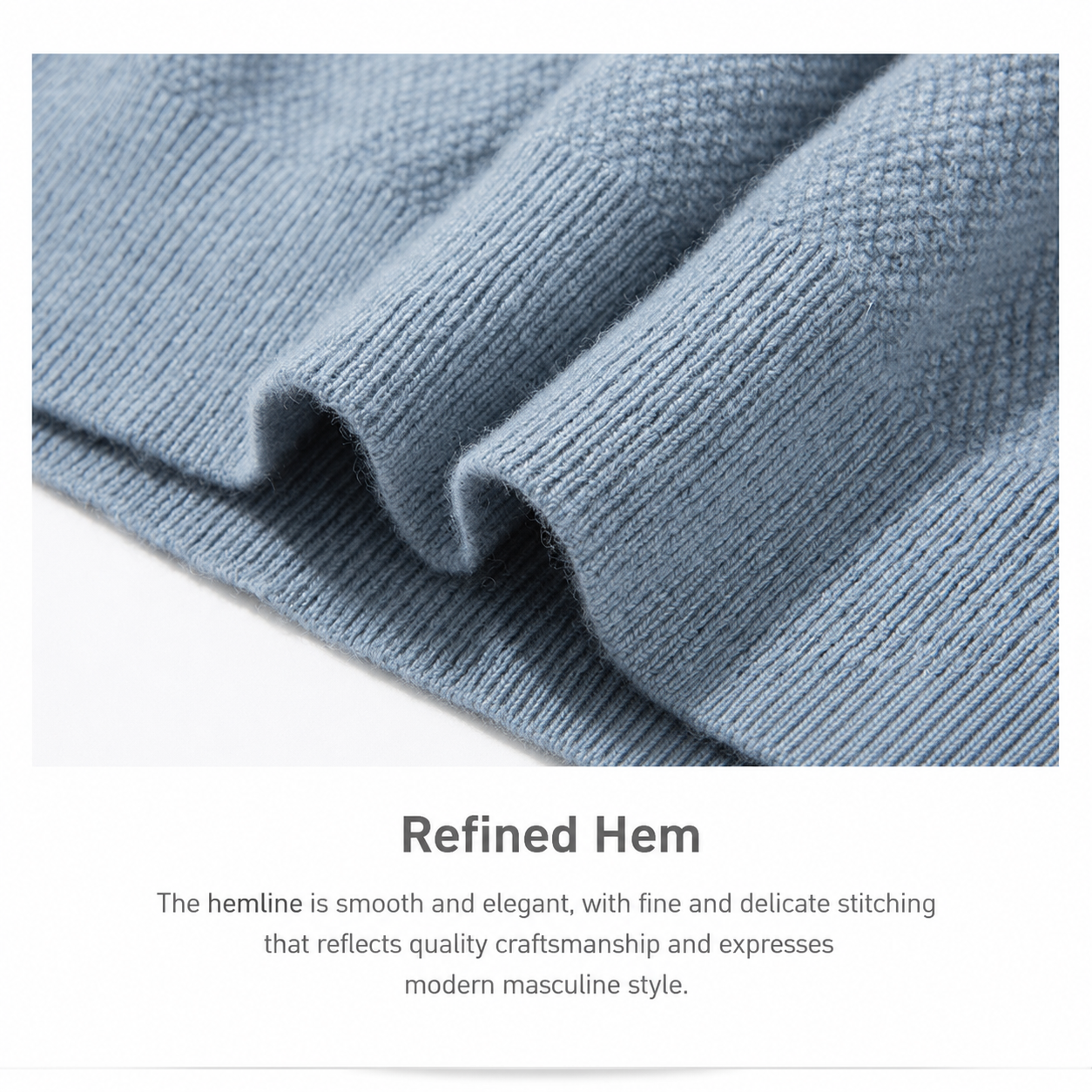 Men’s 100% Cashmere Polo Knit Sweater
