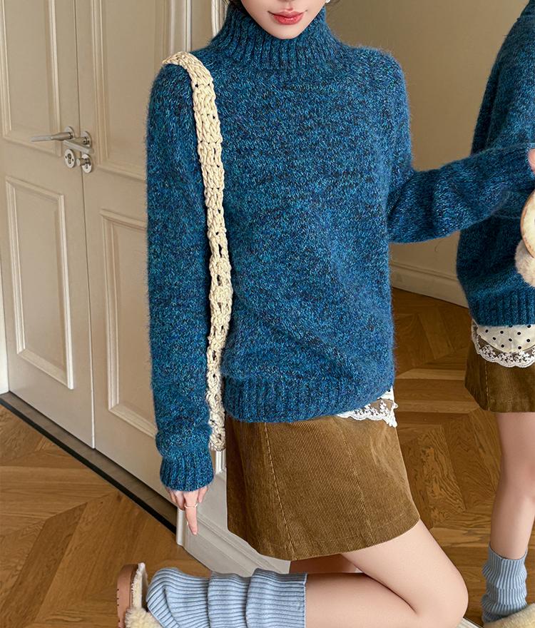 Women's Cloud Yarn Fluffy Knit Sweater