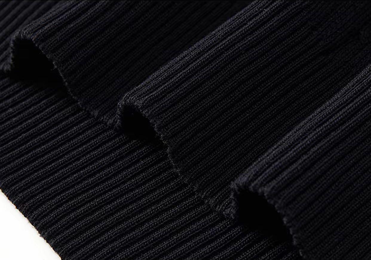 Men's Cooling Cable Knit Polo Shirt