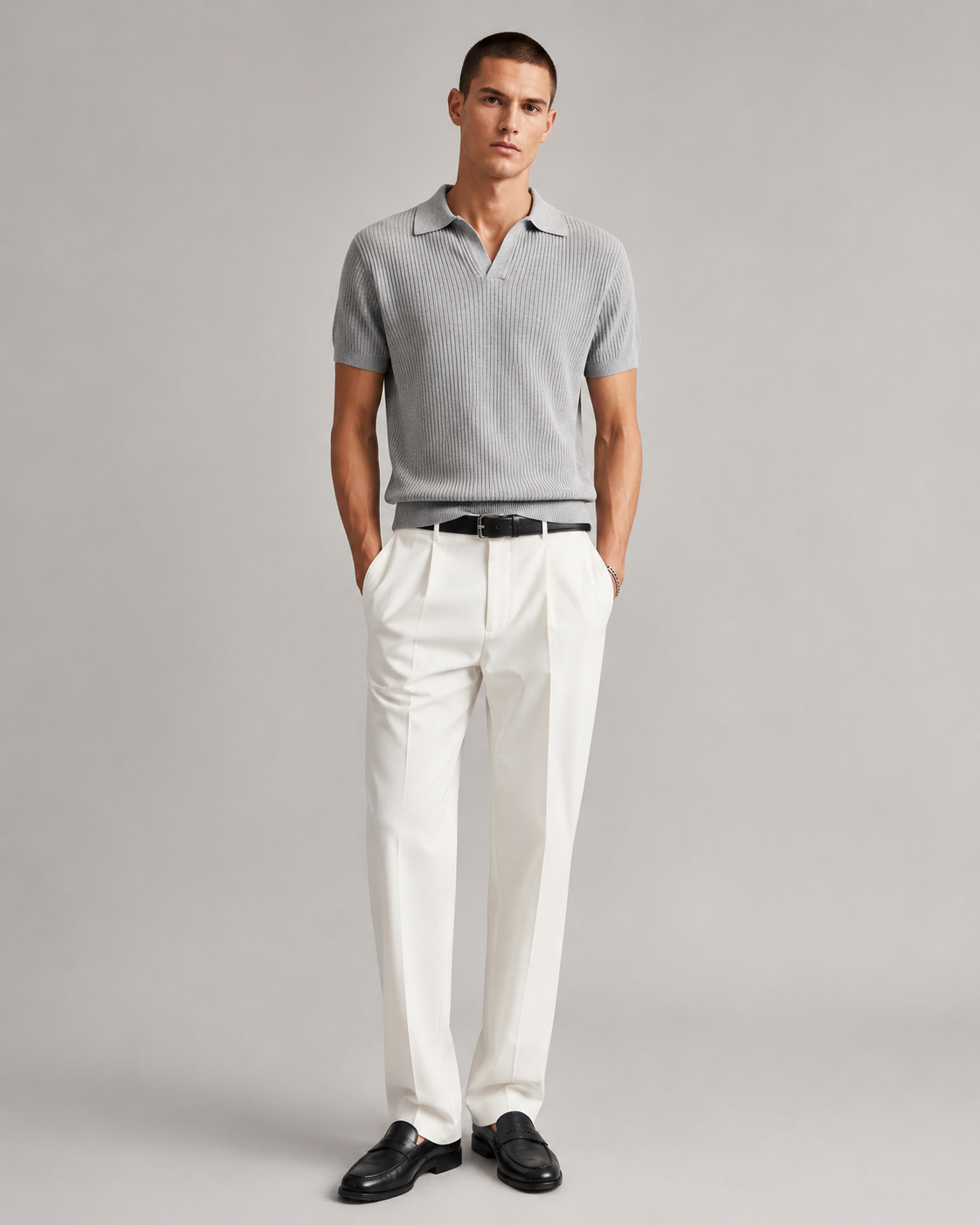 Men’s Summer Knit Polo