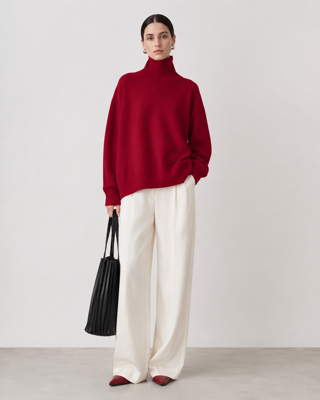 Women’s 100% Cashmere Turtleneck Sweater