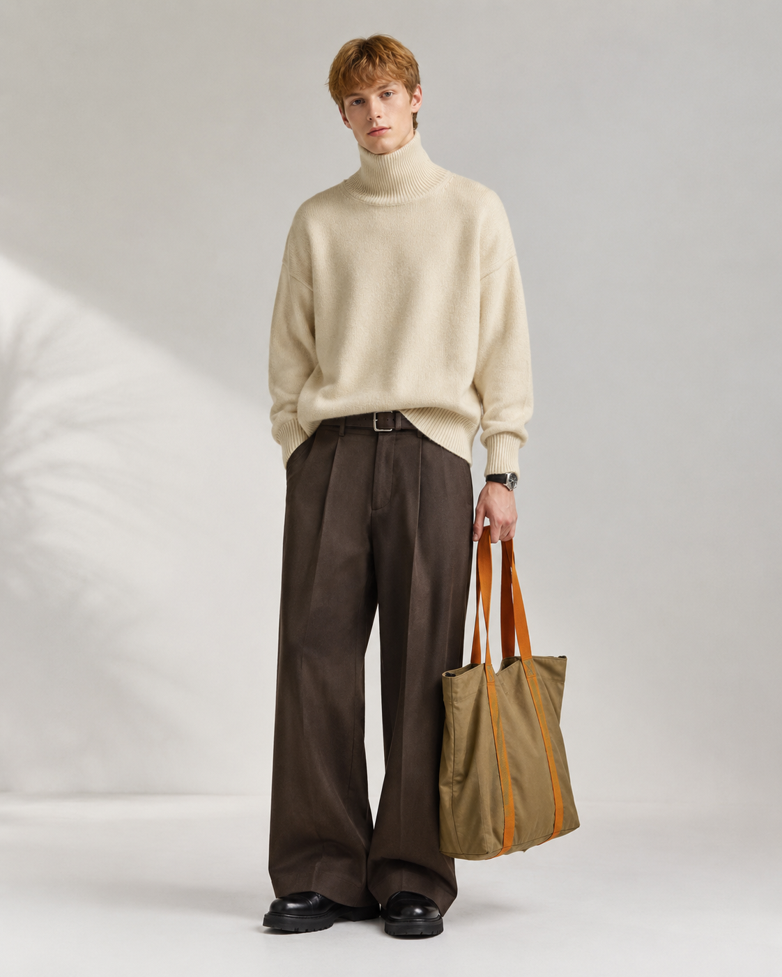 Men’s 100% Cashmere Turtleneck Sweater
