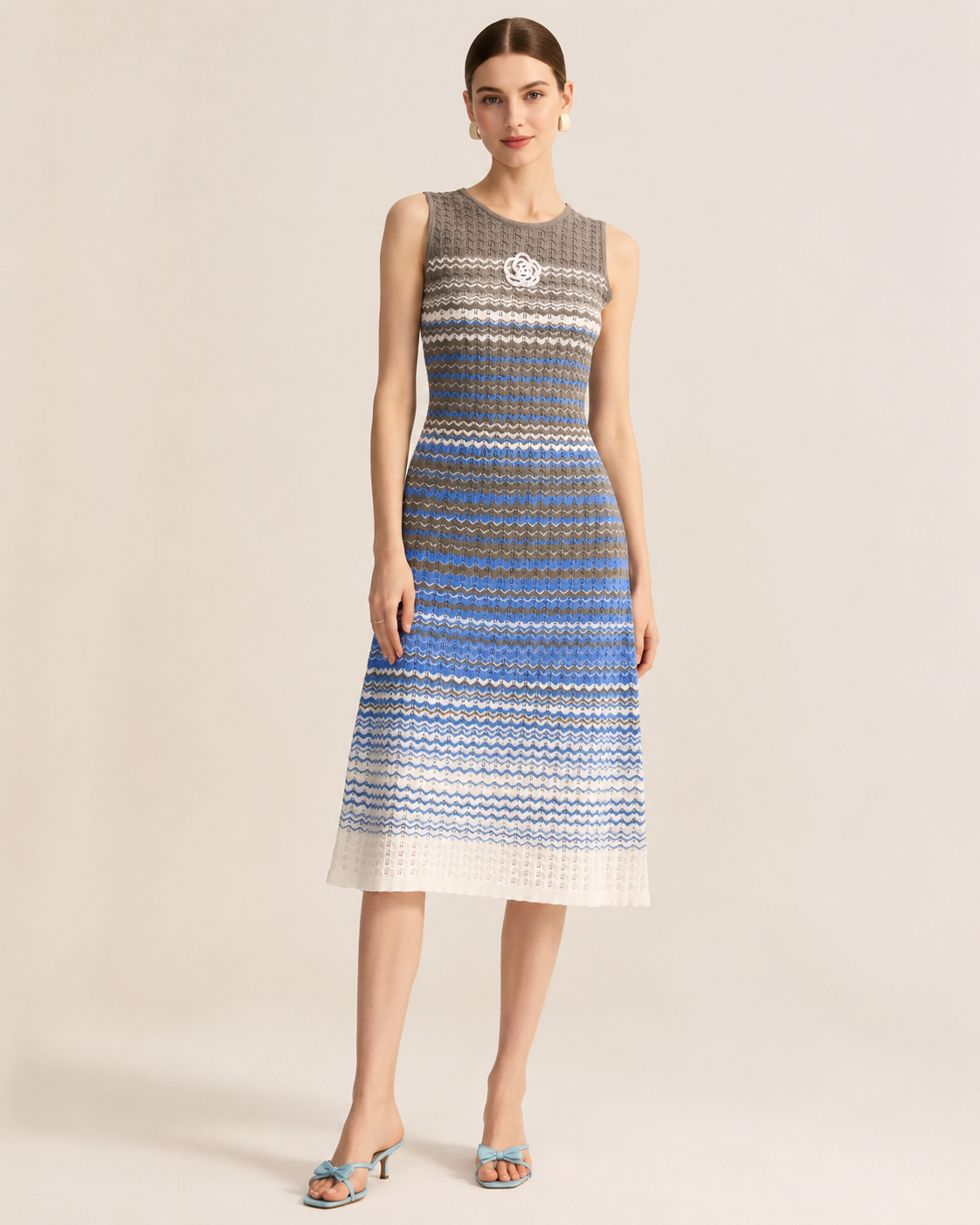 Women’s Camellia Sleeveless Knit Maxi Dress