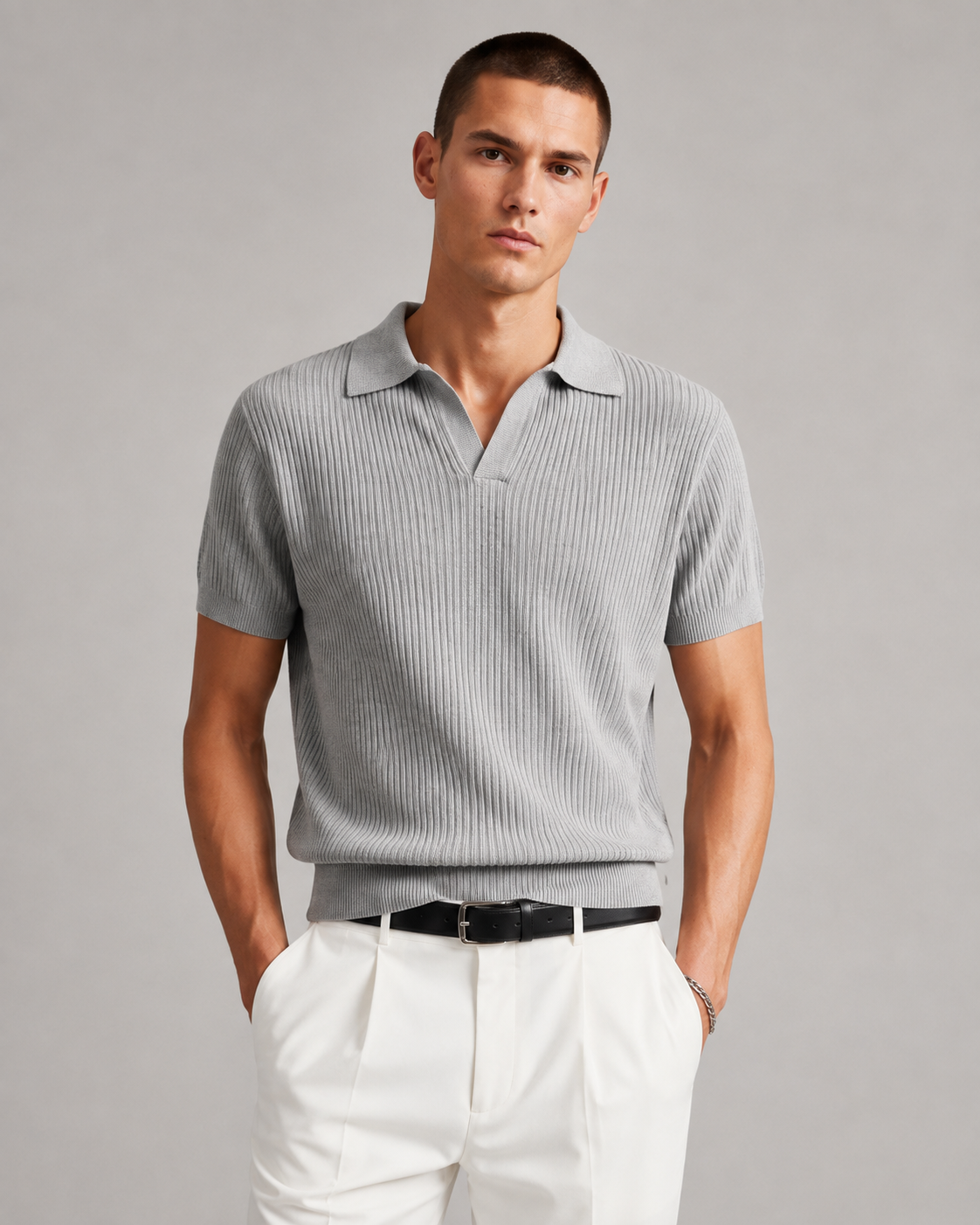 Men’s Summer Knit Polo