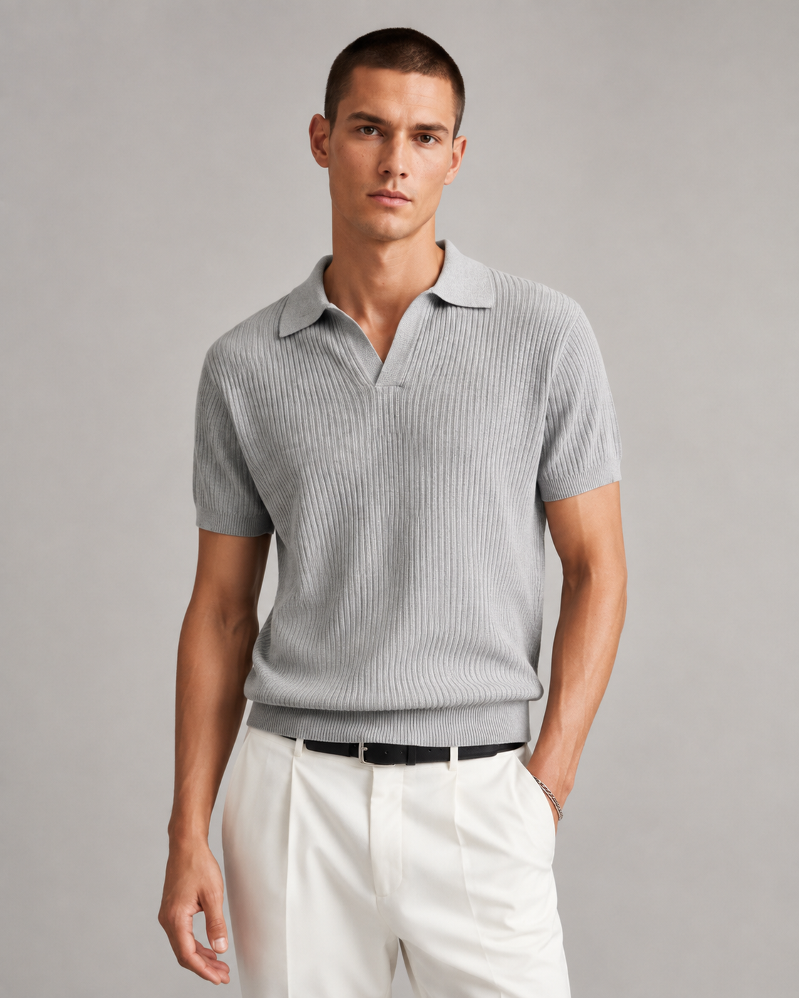 Men’s Summer Knit Polo