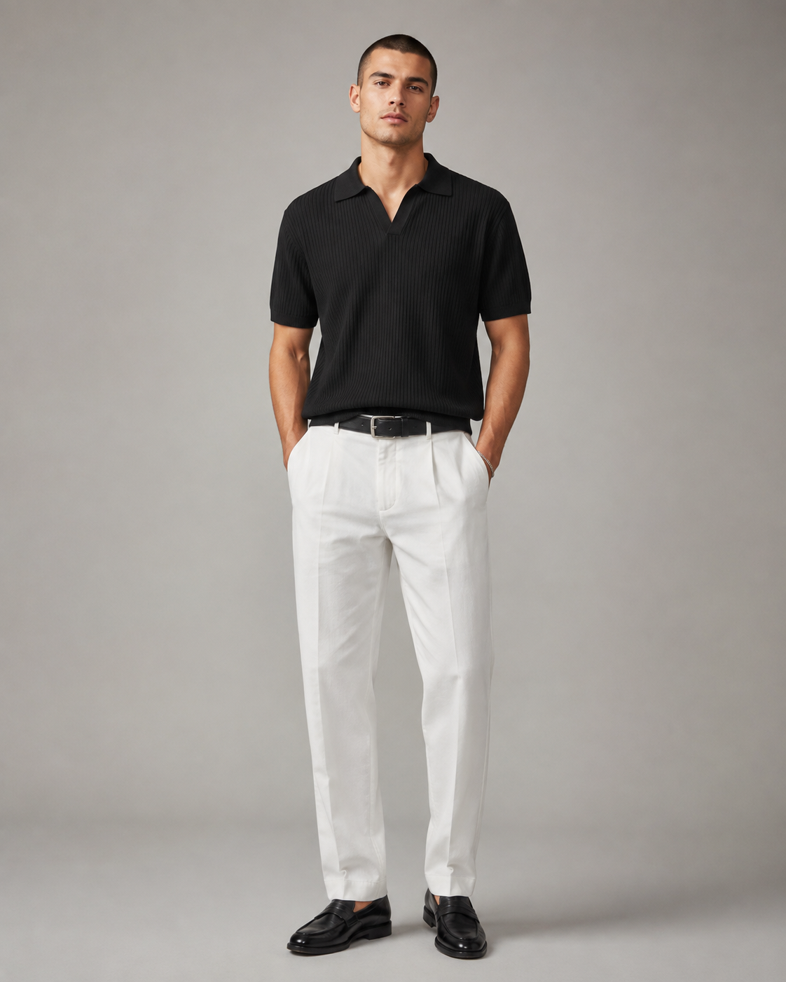Men’s Summer Knit Polo
