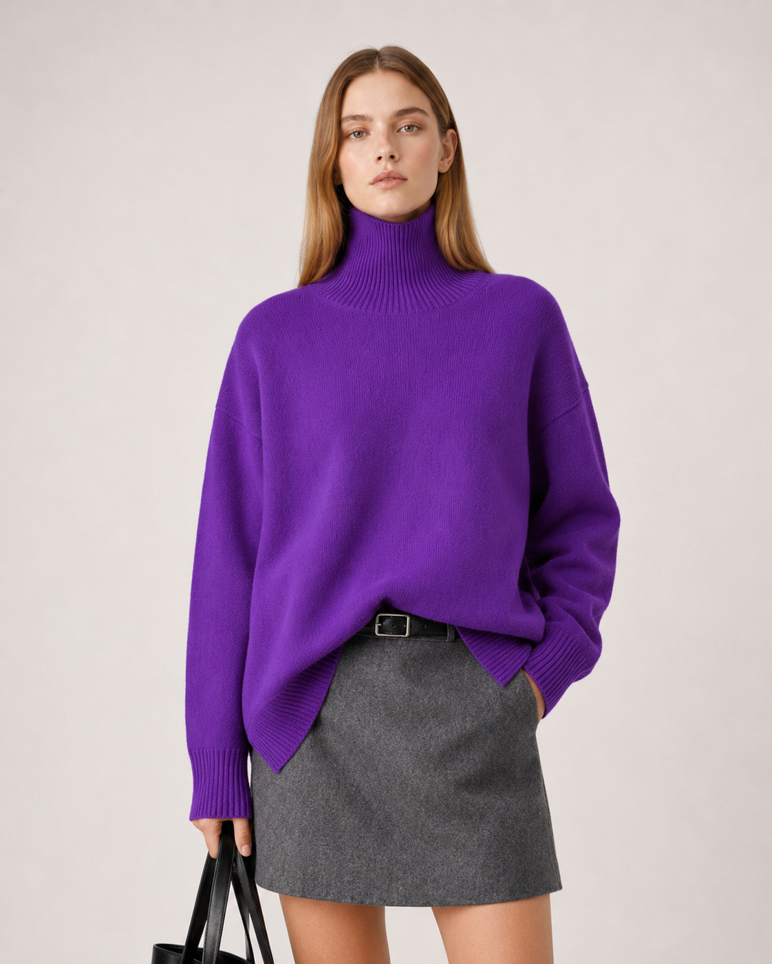 Women’s 100% Cashmere Turtleneck Sweater