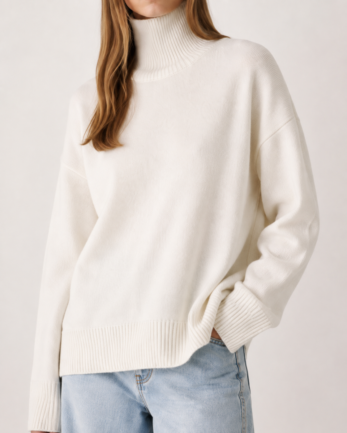 Women’s 100% Cashmere Turtleneck Sweater