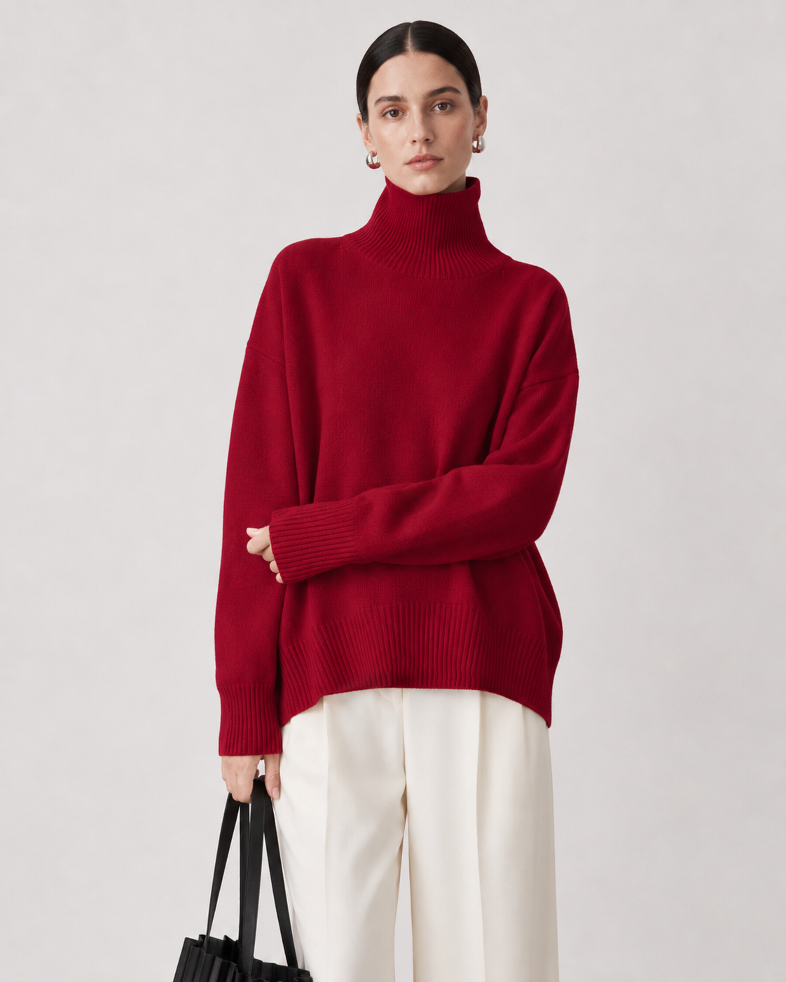 Women’s 100% Cashmere Turtleneck Sweater