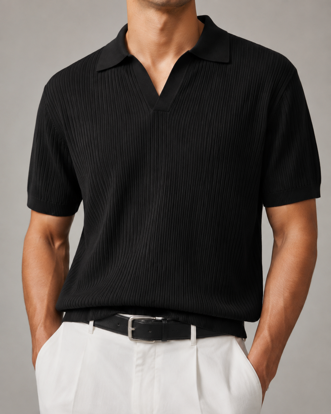 Men’s Summer Knit Polo