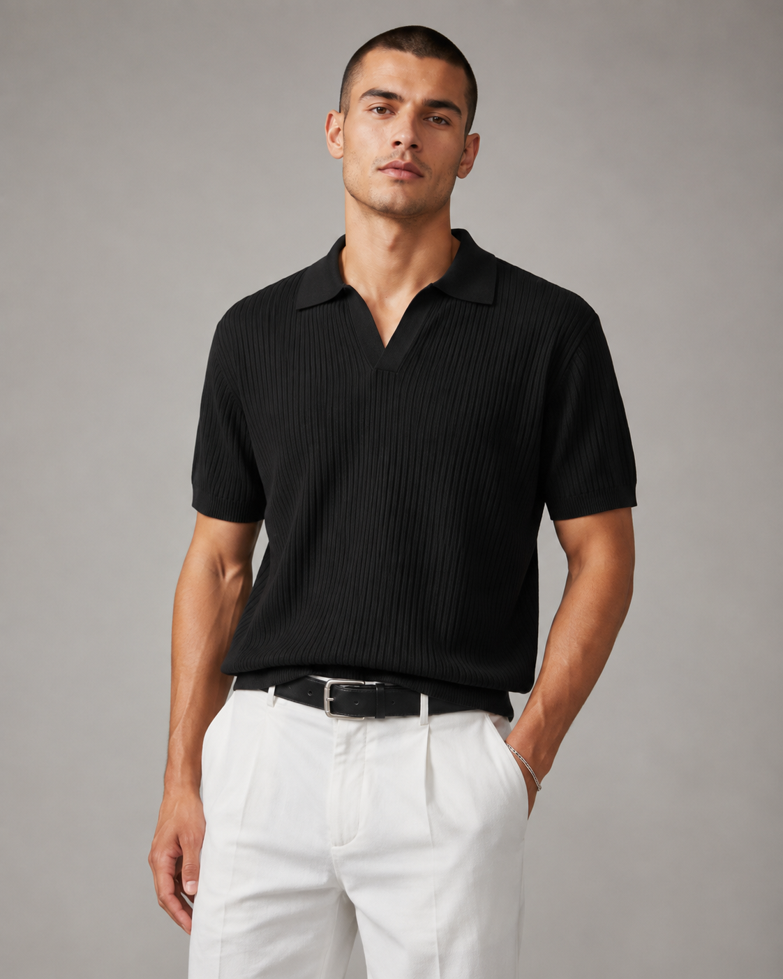 Men’s Summer Knit Polo