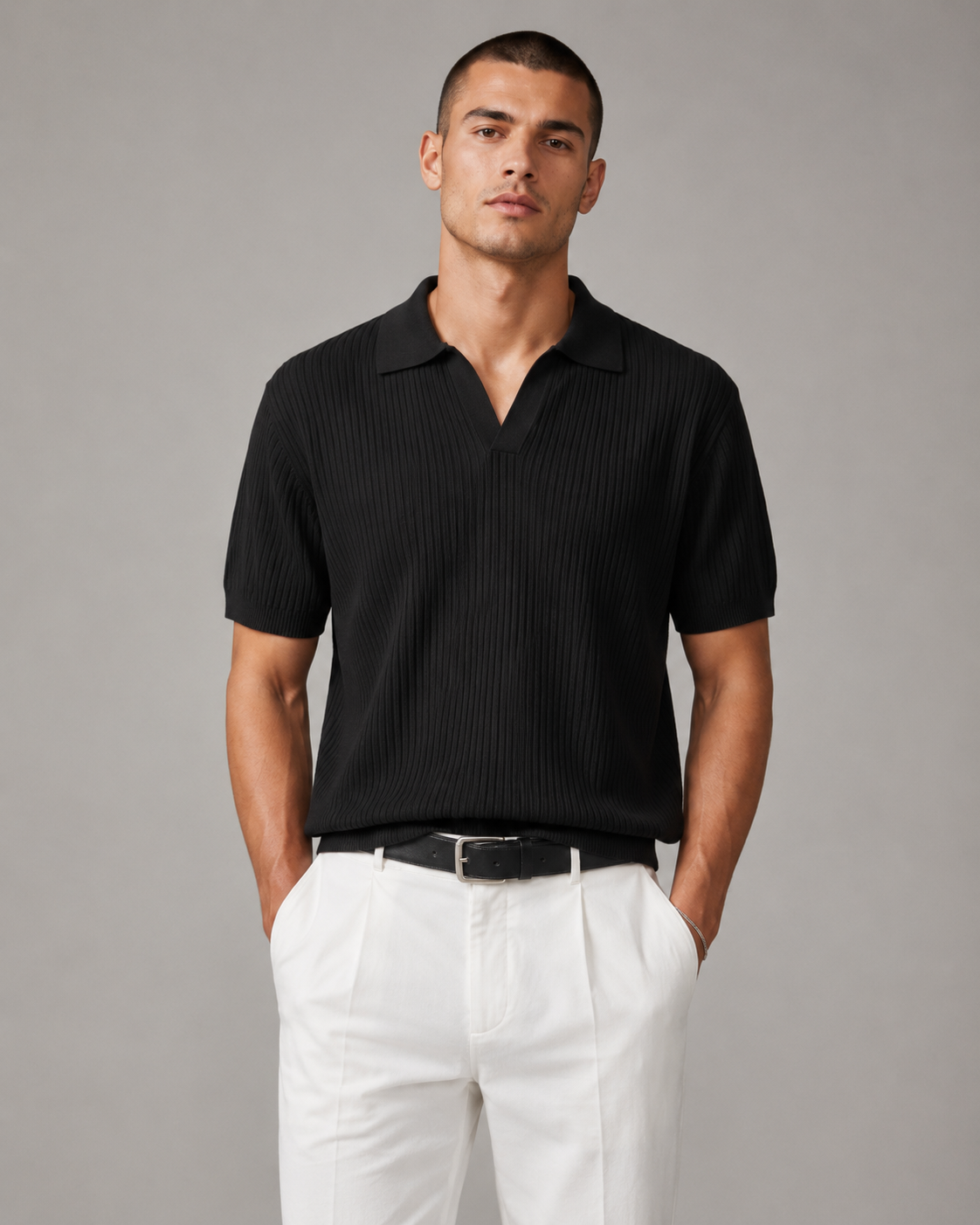 Men’s Summer Knit Polo