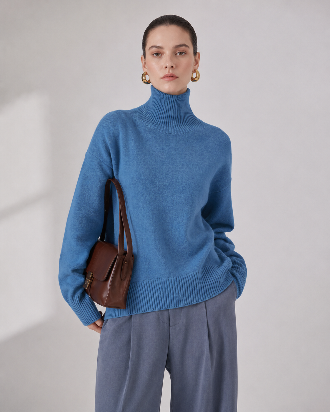 Women’s 100% Cashmere Turtleneck Sweater