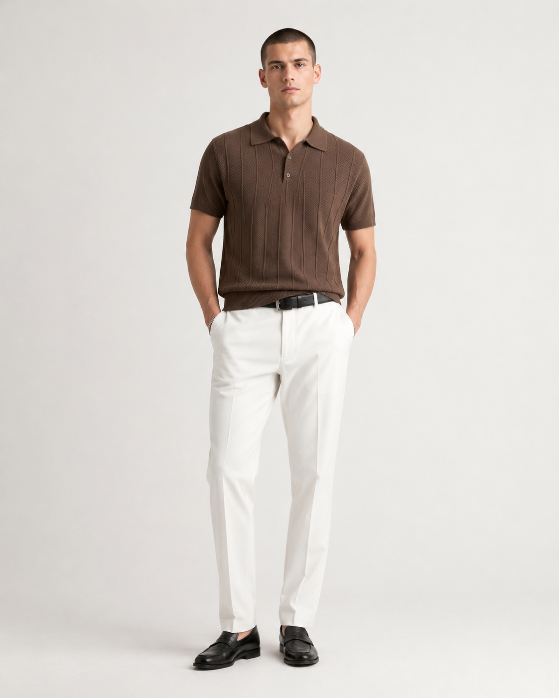 Men’s Premium Old-Money Style Polo Knit Shirt