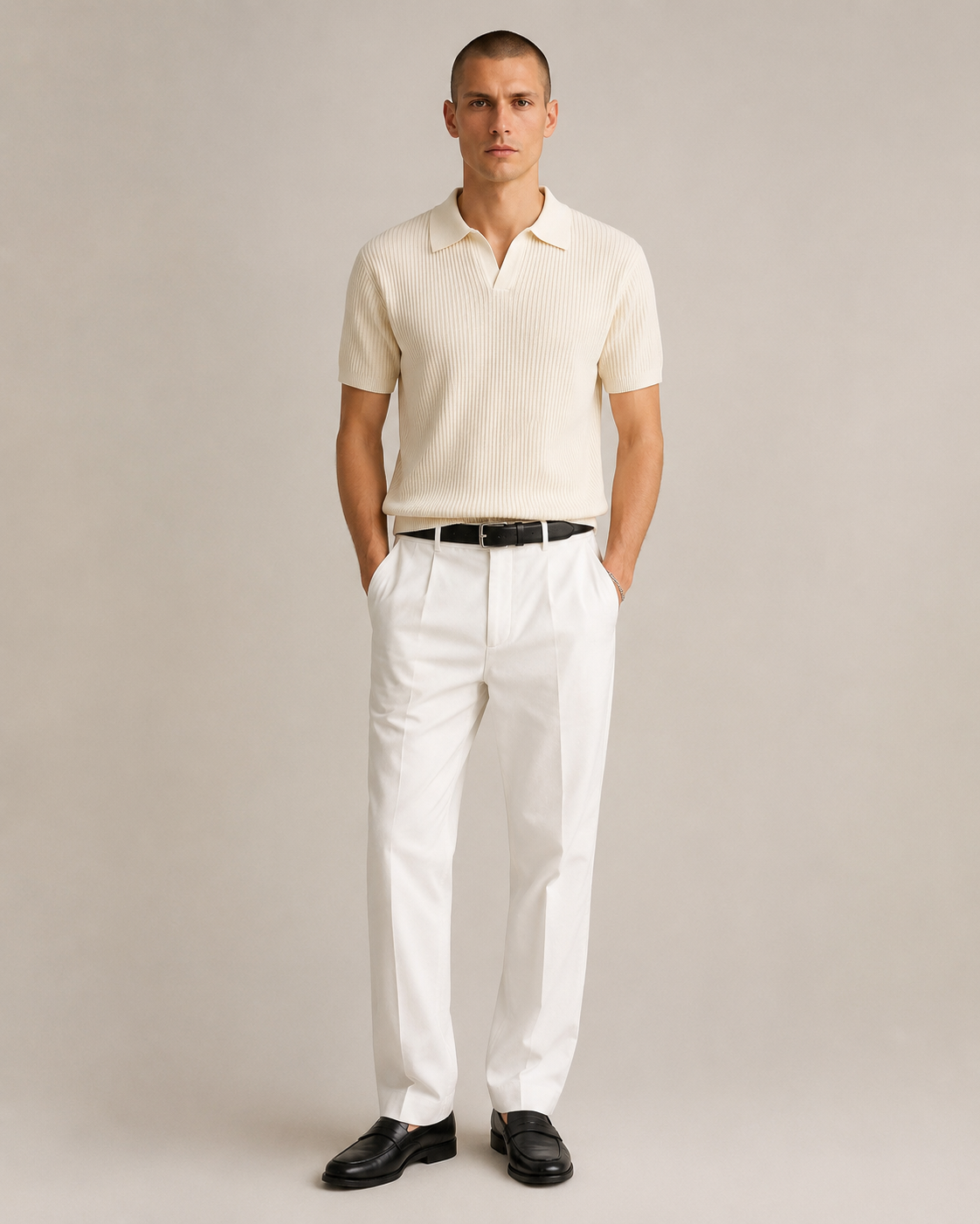 Men’s Summer Knit Polo