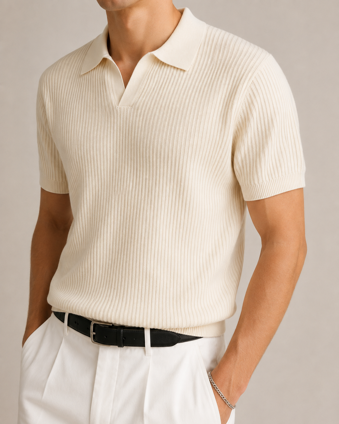 Men’s Summer Knit Polo