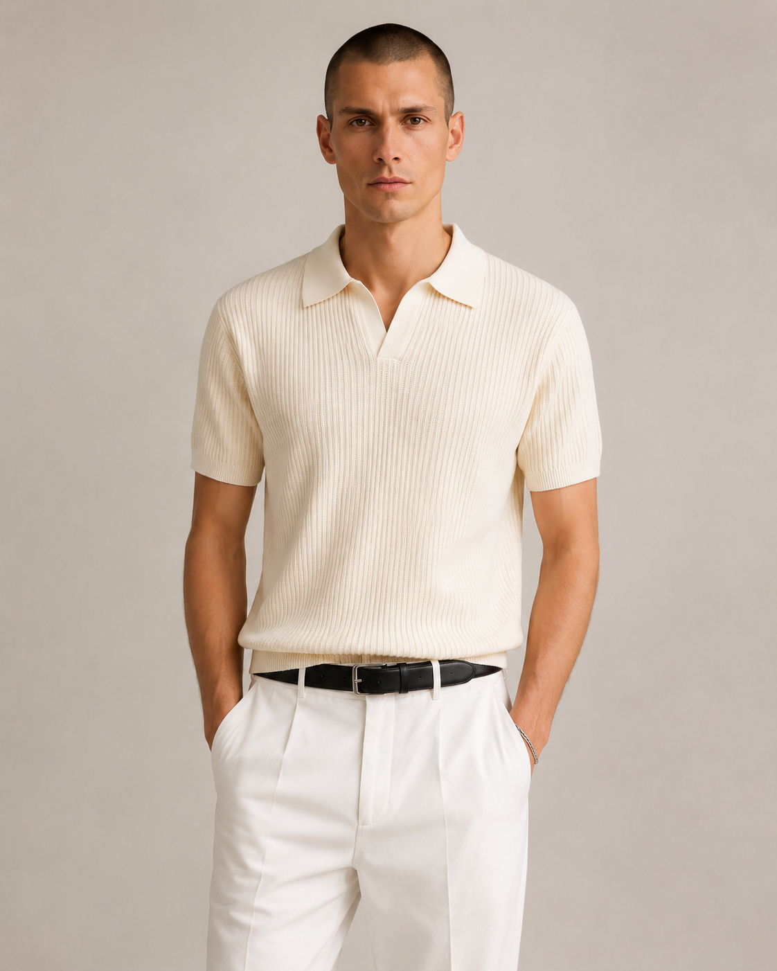 Men’s Summer Knit Polo