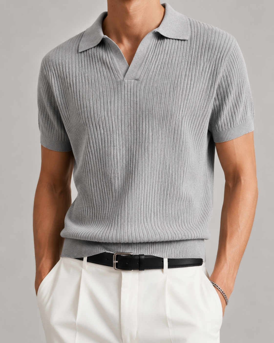 Men’s Summer Knit Polo