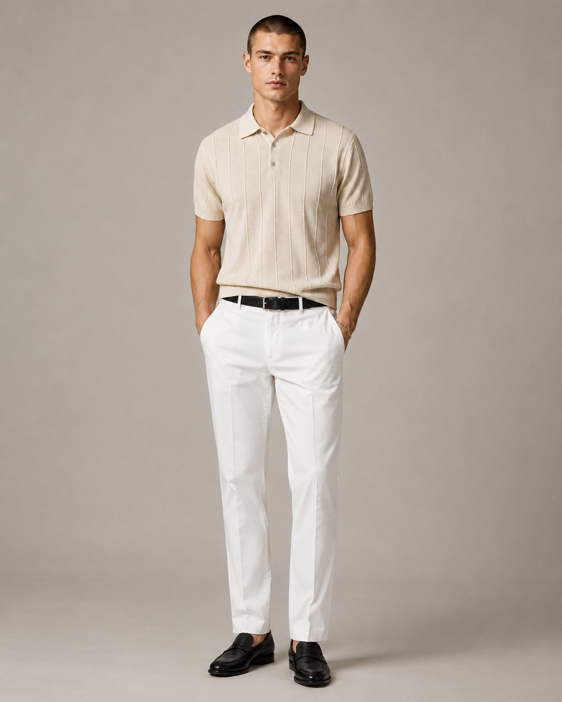 Men’s Premium Old-Money Style Polo Knit Shirt