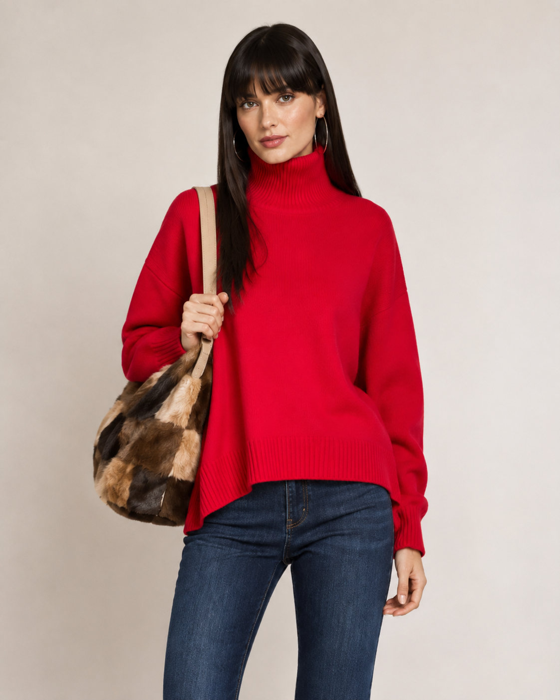 Women’s 100% Cashmere Turtleneck Sweater
