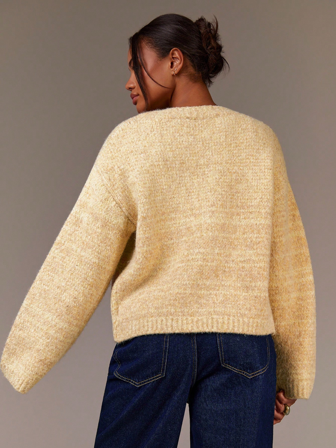 Women’s Wool Blend Bow Knit Sweater
