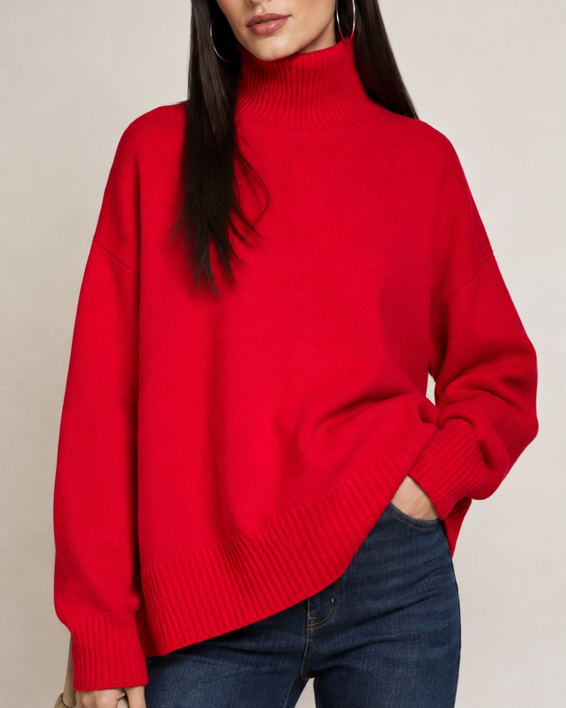 Women’s 100% Cashmere Turtleneck Sweater