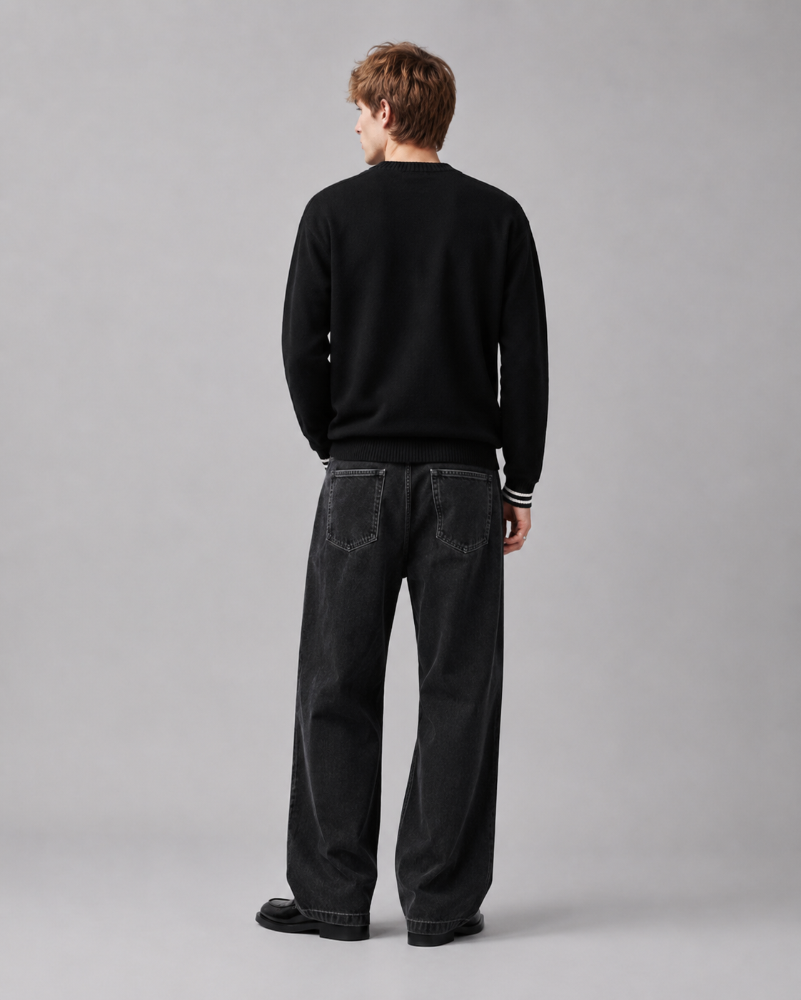 Unisex Vintage Casual Knit Sweater